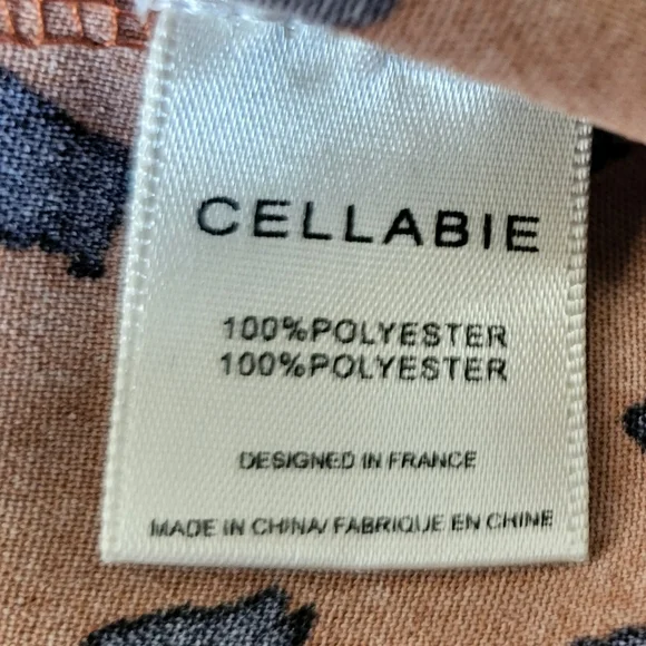 Cellabie Womens Leopard Print Ruffle Sleeve Ruffle Sleeve Top Size M - Picture 7 of 8